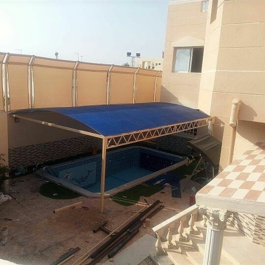 مظلات لكسان شفافه وملونه ضد الكسر بأشكال رائعة وسعر مميز 