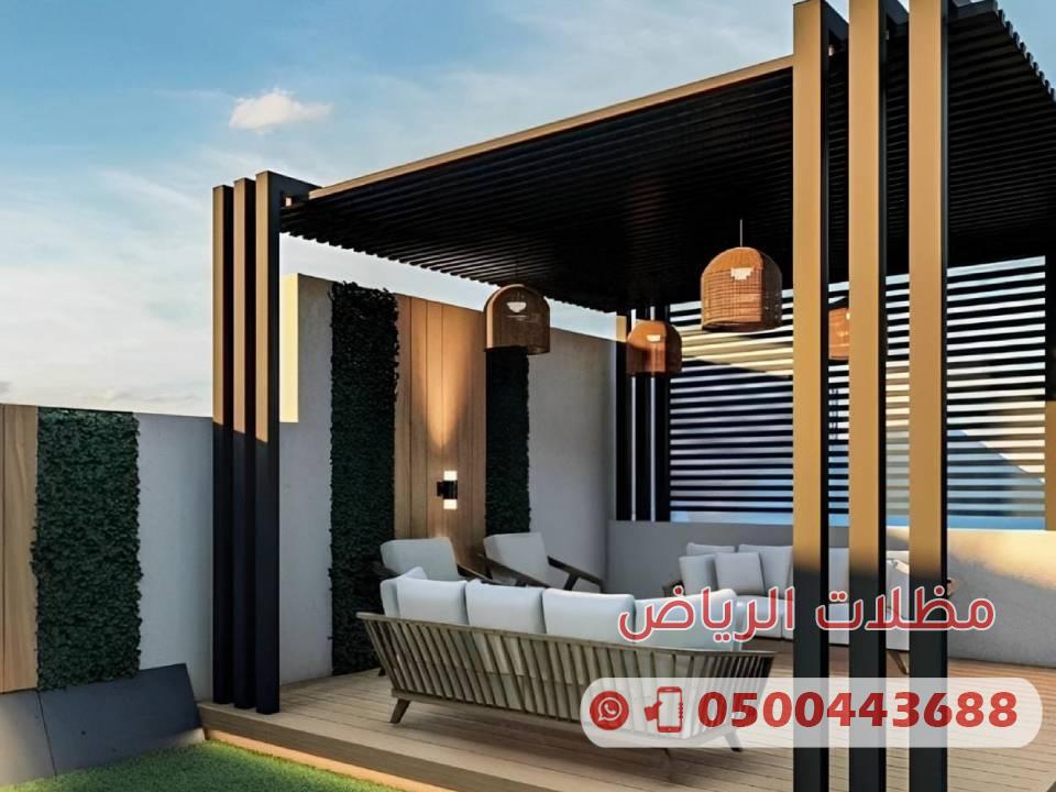 للبيع مظلات خشبية بأسعار مخفضه في الرياض- مظلات جديدة بأشكال عصرية