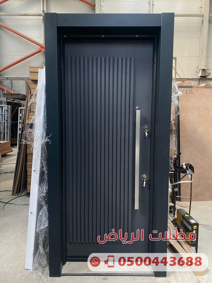 تصميم ابواب خارجية حديد بالرياض 0500443688