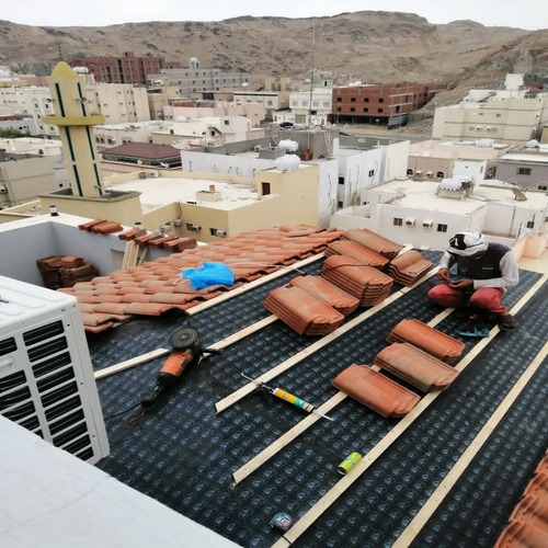 شركة تركيب قرميد بالرياض مقاول ترويد القرميد