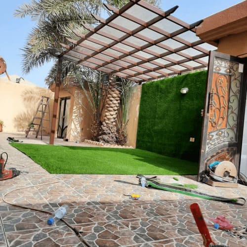 مظلات جلسات خارجية تركيب مظلة جلسة منازل 