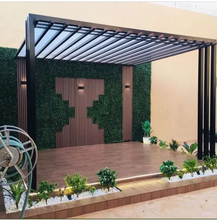 برجولات بأحدث الأشكال والتصاميم 2022
