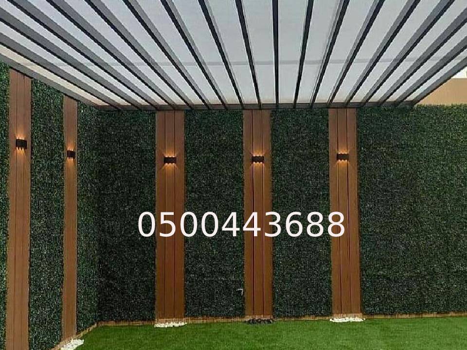مظلات زجاج شفاف الرياض