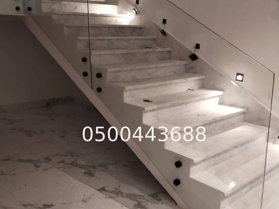 درابزين زجاج مودرن بالرياض