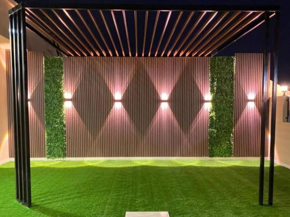 تصاميم مظلات خشبية