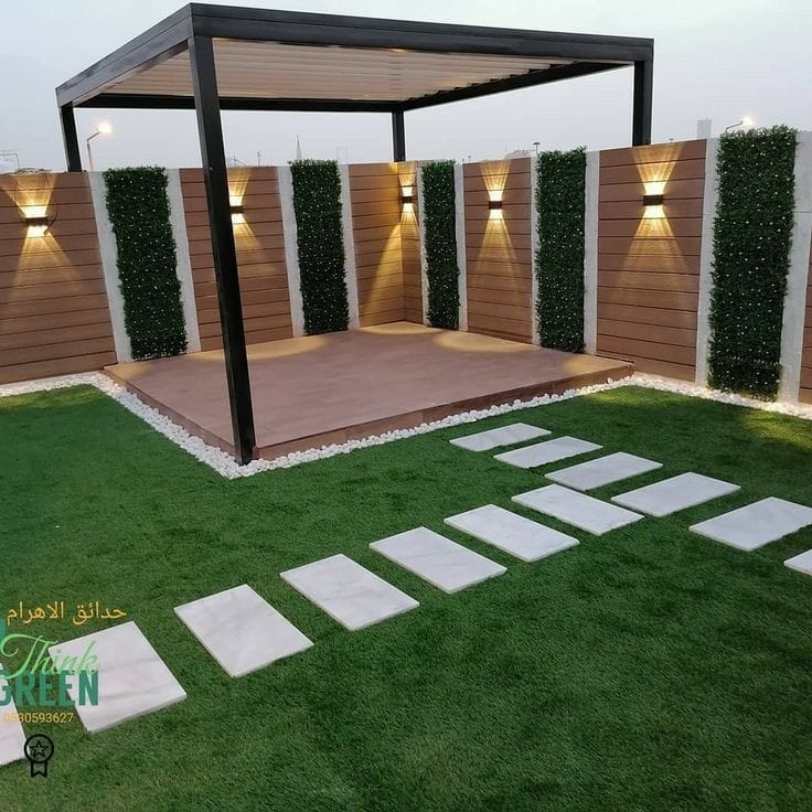 افكار مظلات حدائق في الرياض