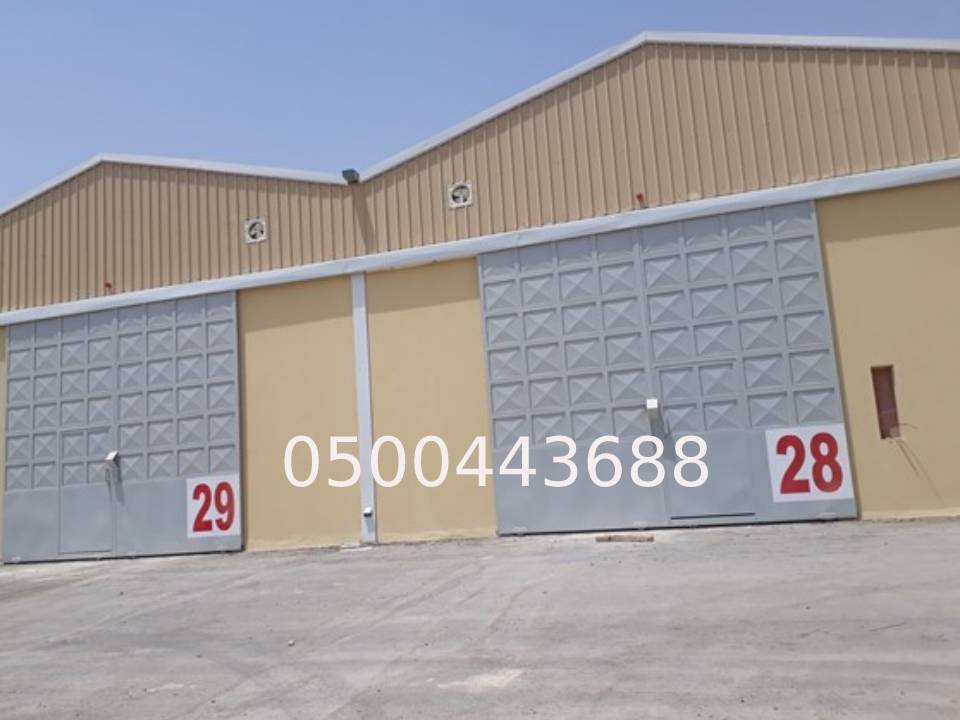 بناء بوابات مستودع الرياض