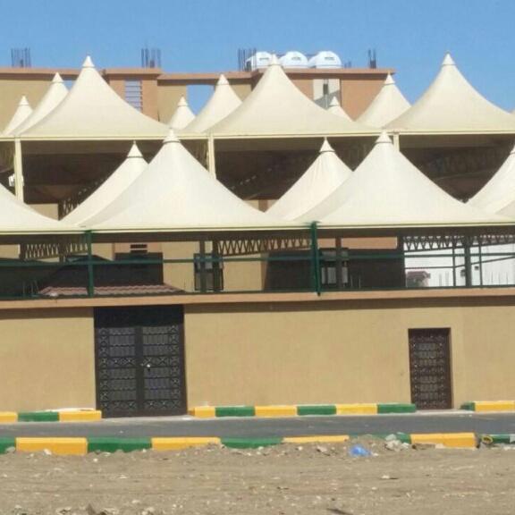 تركيب مظلة سيارات bvc بالرياض