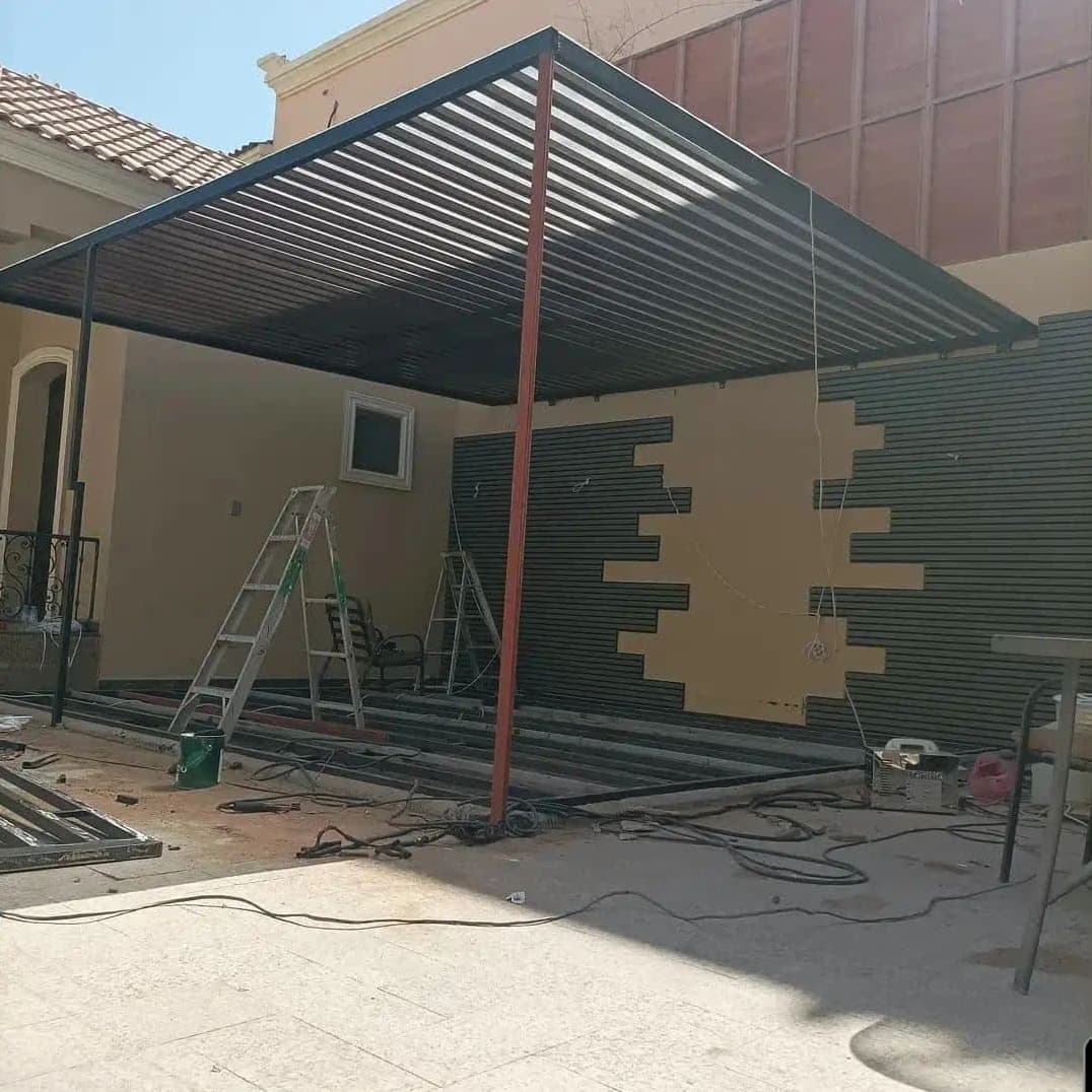 مظلات زجاج  بخامات ضد الكسر