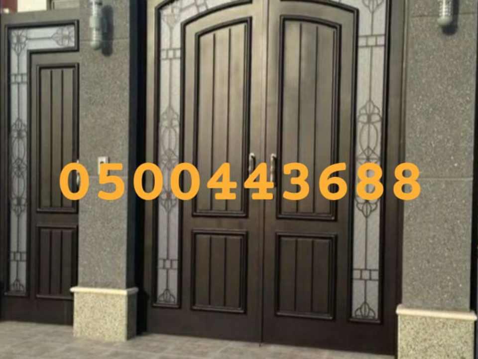 ابواب حديد خارجية الرياض