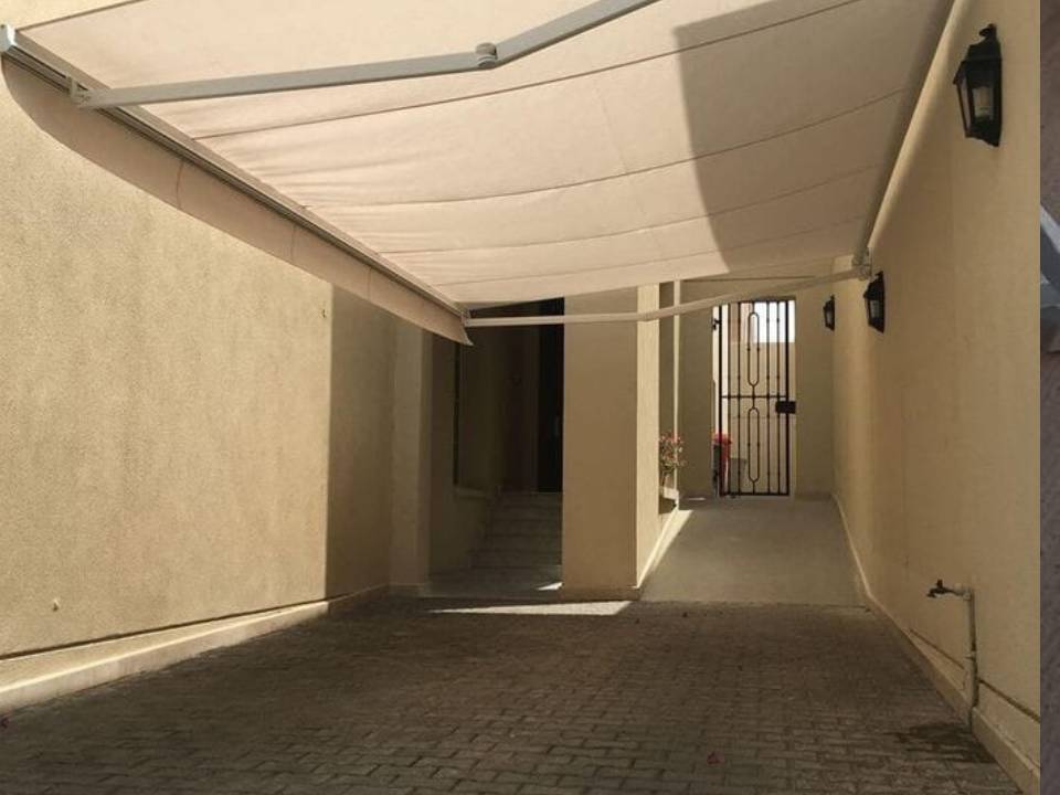 برجولات مظلات سواتر حي الواحه