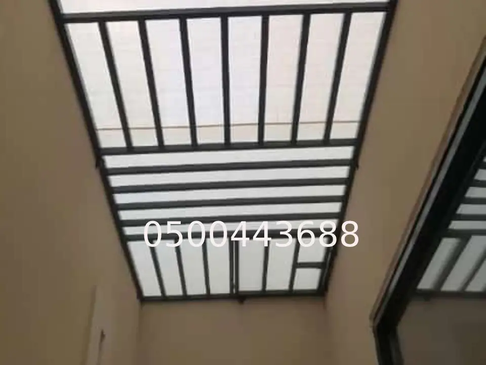 اشكال مظلات مداخل الرياض