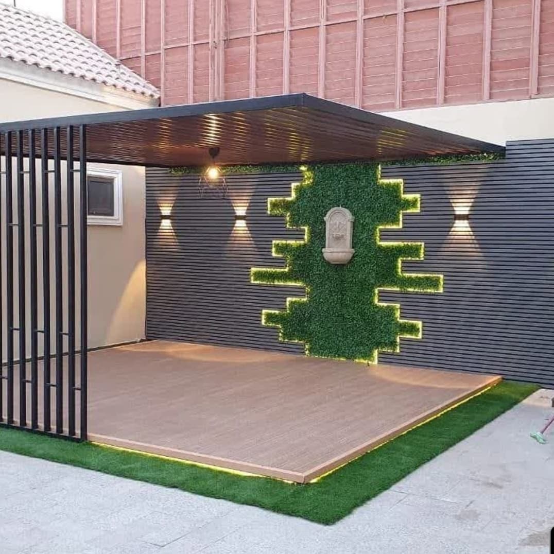 تصاميم مظلات حدائق الرياض