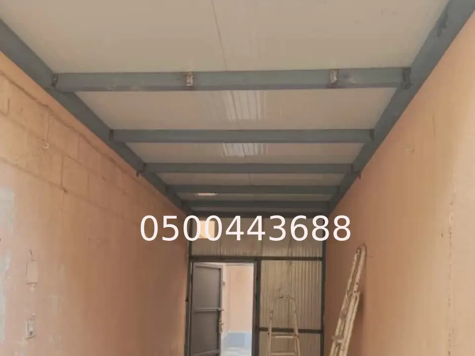 مظلات ساندوتش بانل شمال الرياض