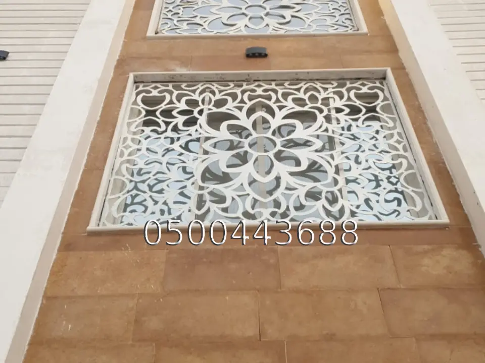 تركيب شبابيك حماية قص ليزر الرياض