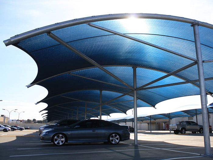 مظلات سيارات كابولي الرياض