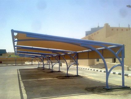 مظلات سيارات كابولي الرياض