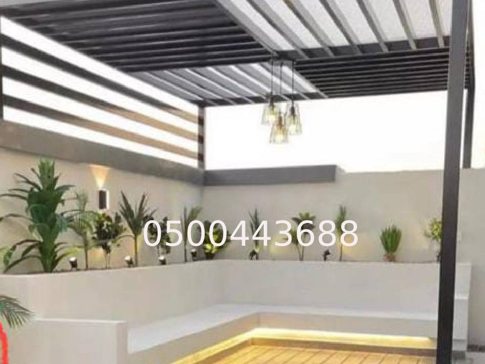 تصميم مظلة كسان زجاج شفاف