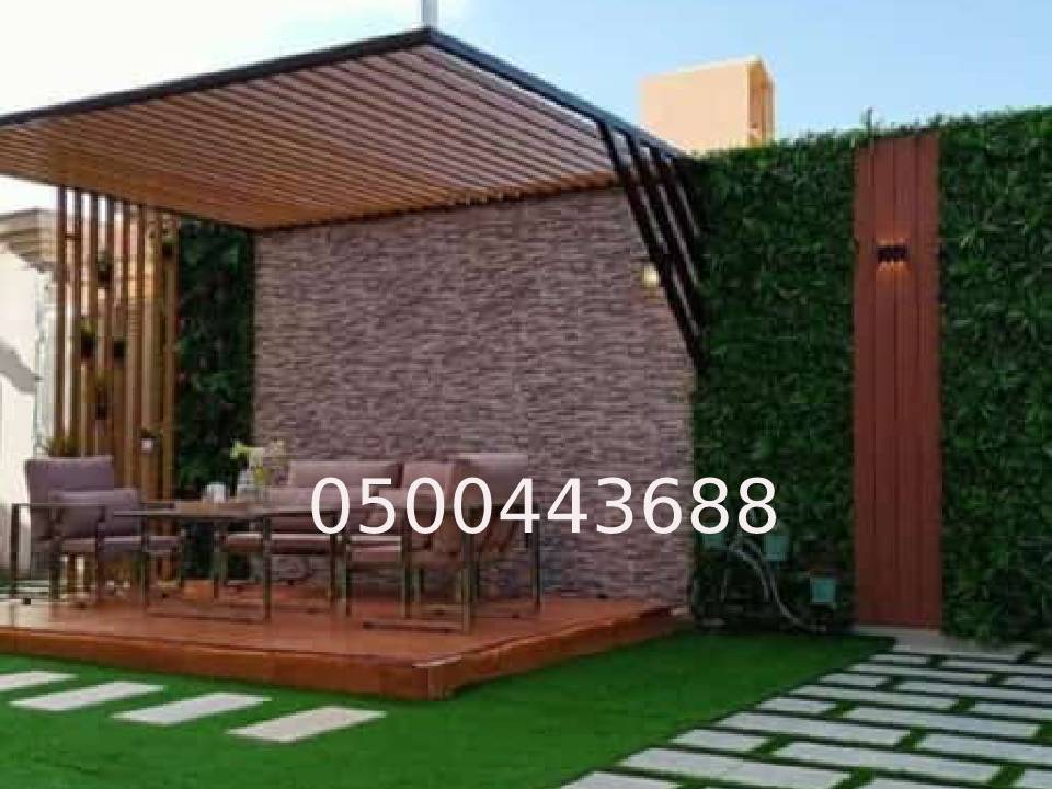 مظلات زجاج شفاف الرياض