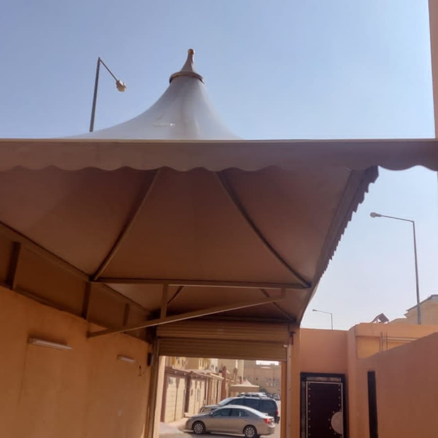 مظلات وسواتر حي عرقه والمهديه