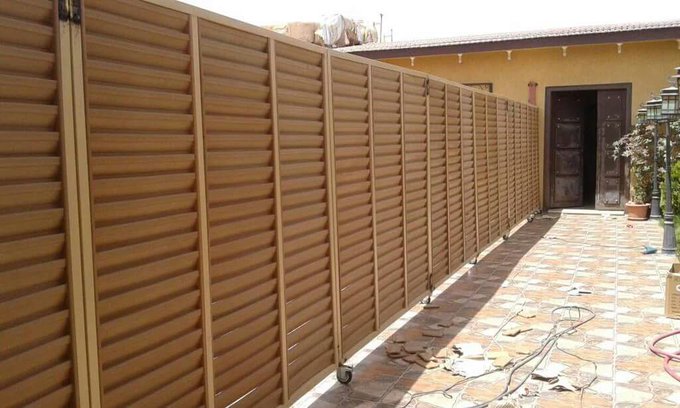 تصميم سواتر احواش حديد