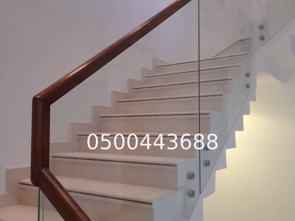 اشكال درابزين زجاج الرياض