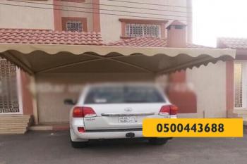 مظلات سيارات - مظلات وسواتر الرياض0500443688 تركيب سواتر مظلات قرميد برجولات هناجر