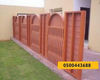 سواتر خشبية - مظلات وسواتر الرياض0500443688 تركيب سواتر مظلات قرميد برجولات هناجر