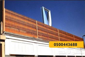 سواتر خشبية - مظلات وسواتر الرياض0500443688 تركيب سواتر مظلات قرميد برجولات هناجر