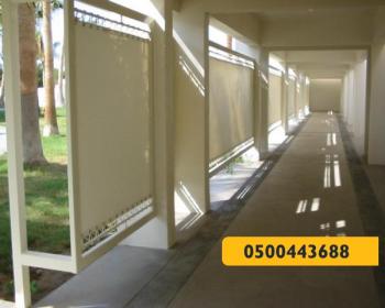 سواتر قماش - مظلات وسواتر الرياض0500443688 تركيب سواتر مظلات قرميد برجولات هناجر