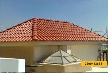 القرميد - مظلات وسواتر الرياض0500443688 تركيب سواتر مظلات قرميد برجولات هناجر