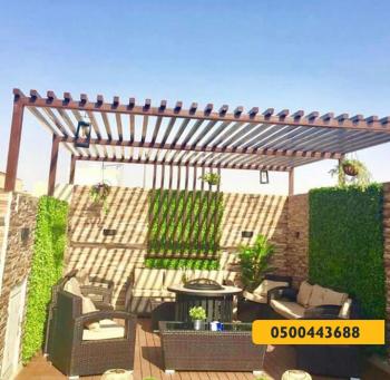 مظلات وسواتر هناجرومستودعات وقرميد وتشكيلات حسب الطلب - مظلات وسواتر الرياض0500443688 تركيب سواتر مظلات قرميد برجولات هناجر