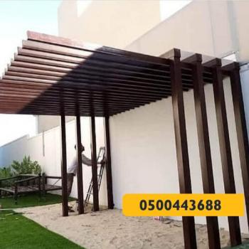 مظلات منوعة - مظلات وسواتر الرياض0500443688 تركيب سواتر مظلات قرميد برجولات هناجر