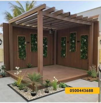 برجولات - مظلات وسواتر الرياض0500443688 تركيب سواتر مظلات قرميد برجولات هناجر