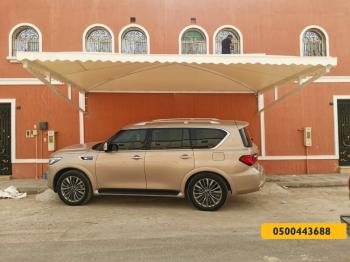 مظلات سيارات - مظلات وسواتر الرياض0500443688 تركيب سواتر مظلات قرميد برجولات هناجر