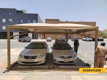 مظلات سيارات - مظلات وسواتر الرياض0500443688 تركيب سواتر مظلات قرميد برجولات هناجر